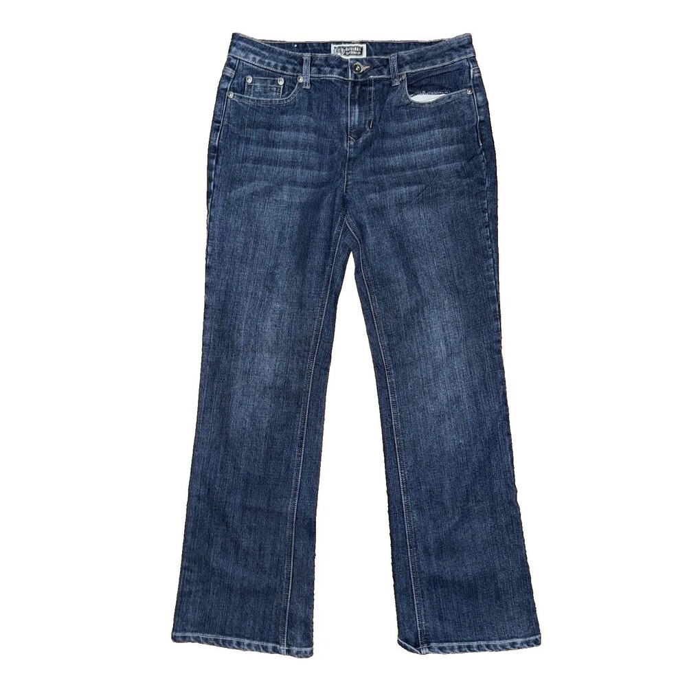 Route 66 Original Clothing Co Juniors Size 9/10 Blue Denim Flare Jeans